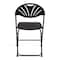 Atlas Commercial Products TitanPRO Fanback Plastic Folding Chair, Black FPFC2BK - alternate 5